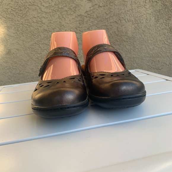 Cobb Hill by new balance clog mules brown metallic shoes size 7W - Picture 3 of 16